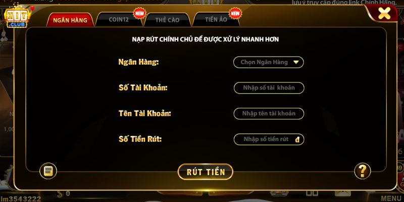 rút tiền Hitclub Quy trình rút tiền Hitclub chi tiết và dễ thực hiện